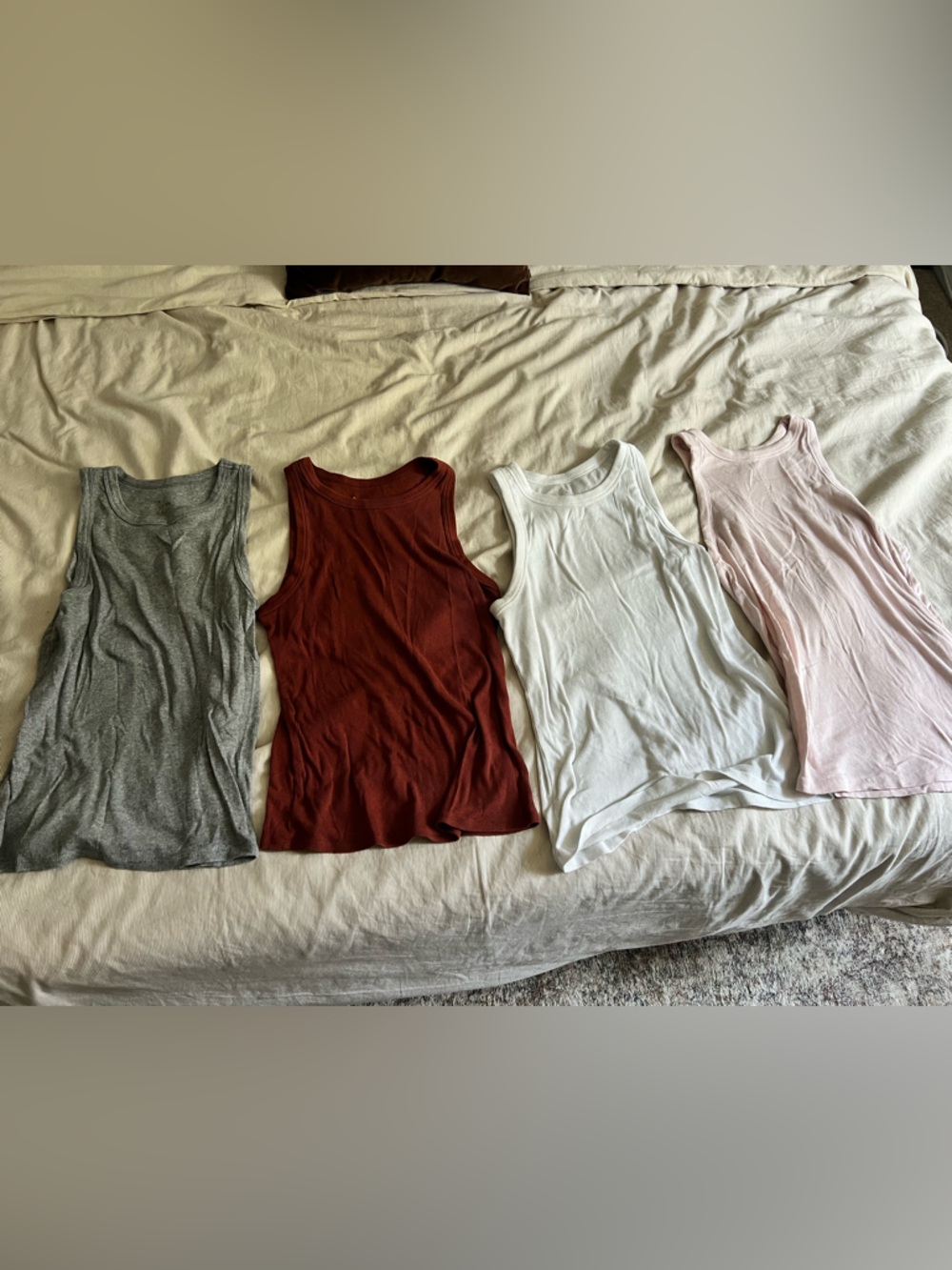 Set of High Neck Tank Tops